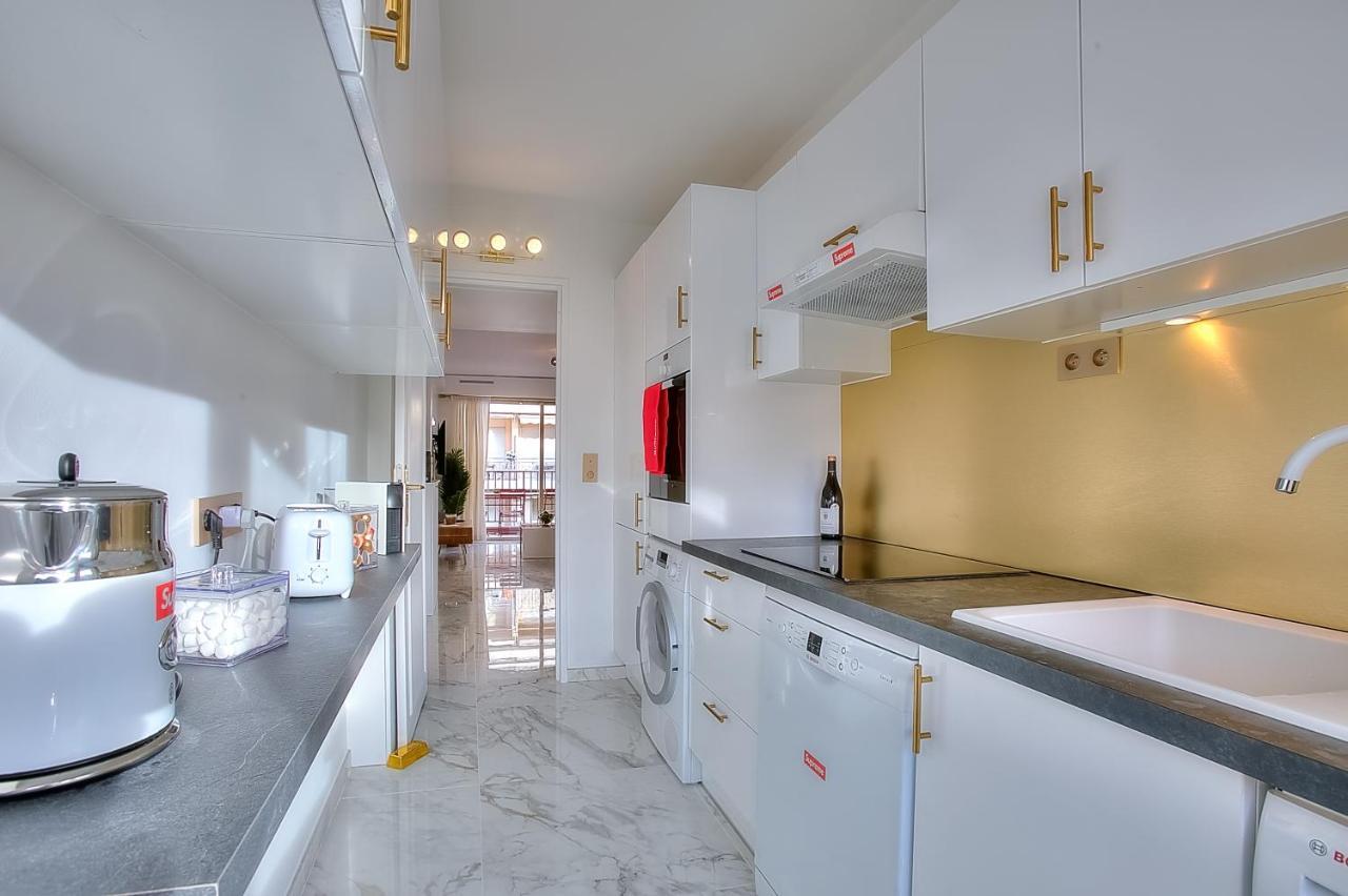 Luxury 4 Stars Apartment With 2 Terraces, Cannes Croisette Exterior photo